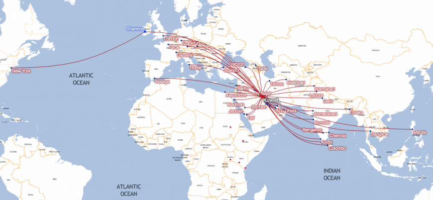 Kuwait Airways kam létáme